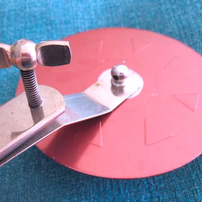 Elton Bass Drum External Hoop Rim Mount Muffler Mute Damper - Vintage image 4