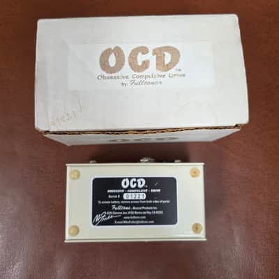 Fulltone OCD v1.1 (April 2005) - MINT & BOXED Holy Grail Version 1 Series 1 - Low Serial #1221 - Initial Launch Month image 5
