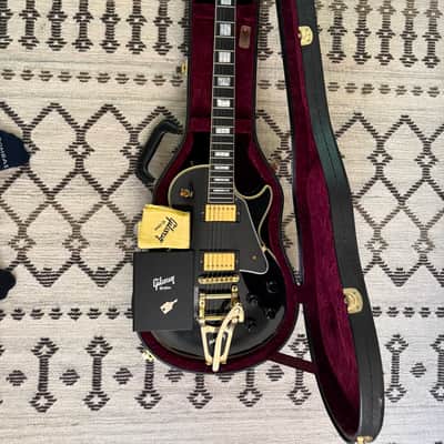 Gibson Les Paul 1957 - VOS Custom 2 Pickup Black Beauty with Bigsby image 12