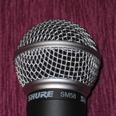 new display piece A+ Shure SM58 microphone (NO: box, pw, pouch, clip, strap) SM-58, SM-58LC, SM58LC image 2