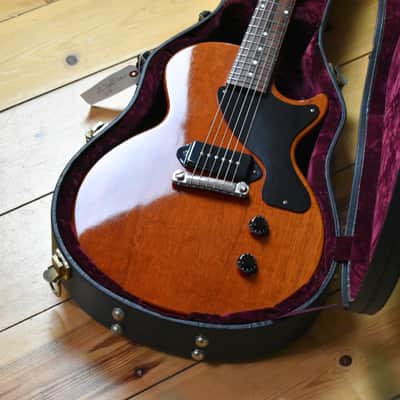 2006 Gibson Yamano Custom Shop Historic 1957 Les Paul Junior Reissue Faded Cherry – w/ OHSC, COA & Tags, Madagascan Rosewood image 3