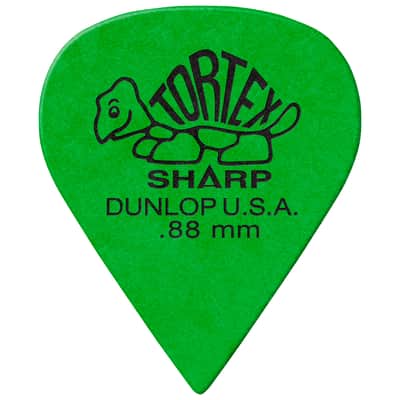412P88 Tortex Sharp 0,88mm Sachet de 12 Dunlop image 2