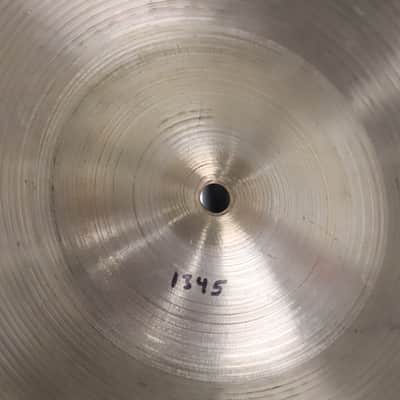 Zildjian A. Avedis 18" Thin Crash Cymbal Vintage 1960's 1,345g's image 13