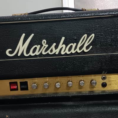 Vintage 1976 Marshall JMP Mk2 Master Model 100w Lead (2203) + Matching 1970s 4x12 Cabinet – Original, Made in England image 3
