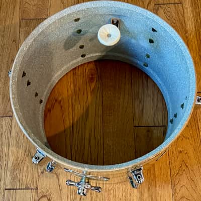Rogers Powertone 13" Rack Tom Drum Vintage 60's Butcher Block image 10