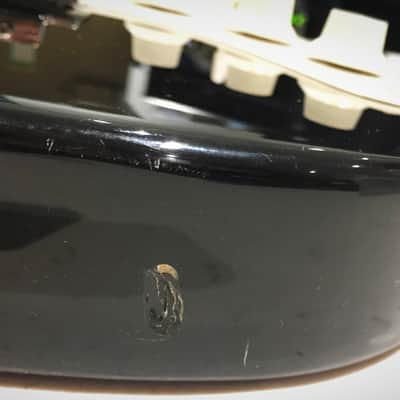 Lyon by Washburn Strat Black image 10