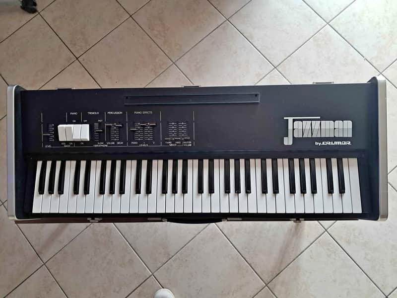 Crumar Jazzman 1974 – Early Production Unit – Fully Original / Museum-Grade Condition – Vintage Italian Electric Piano – Sustain Pedal Included image 1