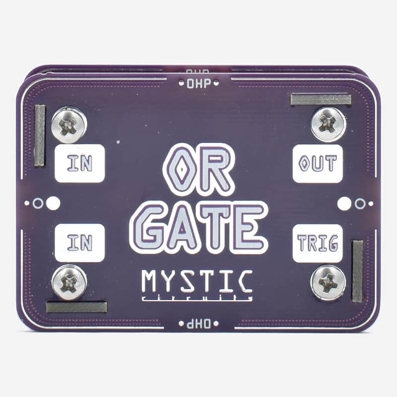 Mystic Circuits 0HP OR Logic Passive Eurorack Logic Gate image 1