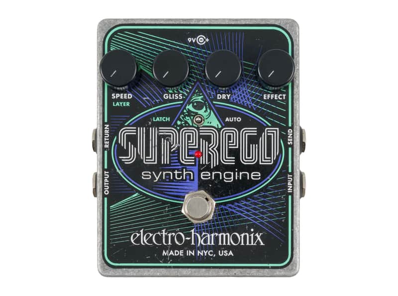 Electro-Harmonix SuperEgo Synth Guitar Effects Pedal [USED] image 1