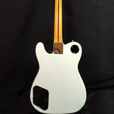 Back in Stock: The Iconic Olympic White Telecaster Deluxe with Double Humbuckers - Professionally Set Up for Unparalleled Sound" image 7