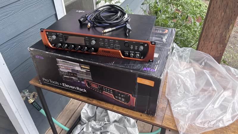 Avid Eleven Rack Guitar Multi-Effects Processor and Pro Tools