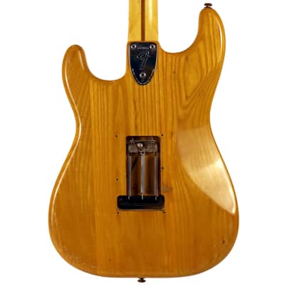 1975 Fender Stratocaster - Natural w/Original Floyd Rose Locking Tremelo. image 6