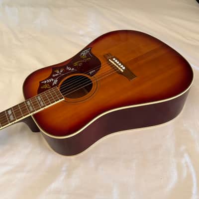 Vintage 1996 Epiphone Hummingbird - Cherry Sunburst - Made in Korea (MIK) - Free Pro Setup image 6