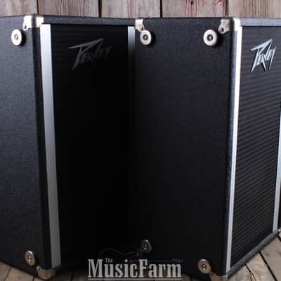 Peavey XR400 PA System with 2 Peavey 112 PT PA Speakers Vintage Mixing Amp image 9