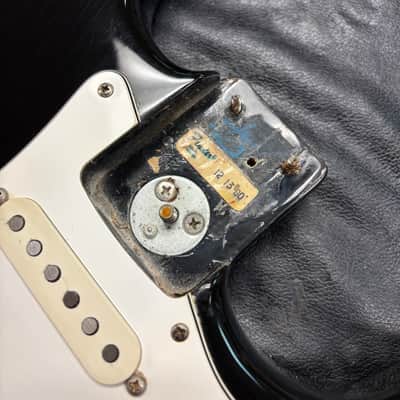 1981 Fender Stratocaster with Maple Fretboard Black image 24