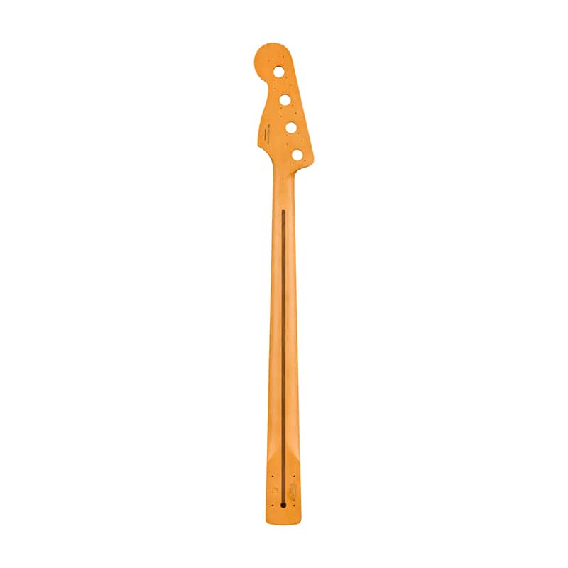 Fender Precision to Jazz Bass Conversion Neck 20 Med Jumbo Frets 12" Radius Maple image 1