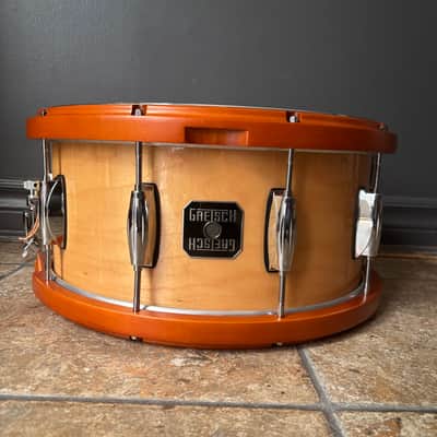Gretsch 14"x6.5" 10 Ply Maple Snare with Contoured Metal/Wood Hoops image 4