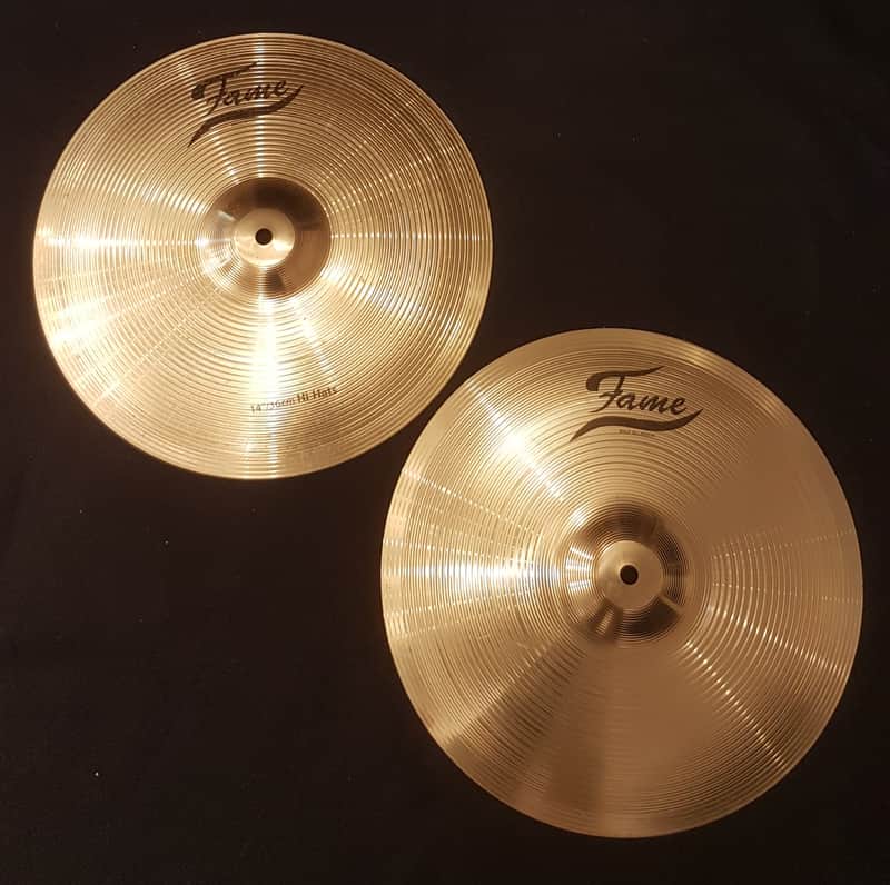 Fame 14" Hi-hat Hihat Becken Cymbal image 1