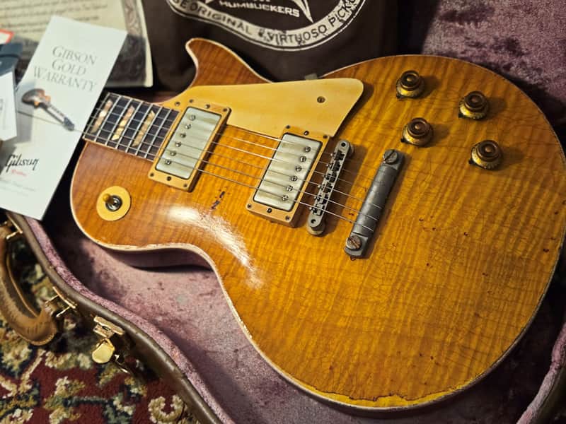 Gibson Custom Shop Les Paul ‘59 Tom Doyle "TIME MACHINE" #108 ~ R9/59 Relic Burst “SUPER PREMIUM” - Historic Aged w/Doyle Coils TRU-CLONES ‘59 PAFs image 1