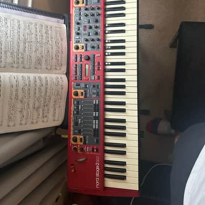 Nord Stage 2 EX SW73 Compact Semi-Weighted 73-Key Digital Piano 2015 - 2016 - Red