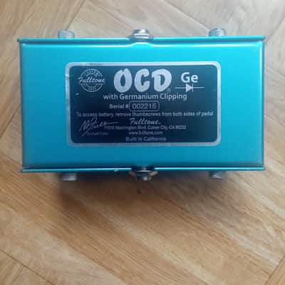 Fulltone OCD-GE Germanium LTD , pre-Jackson Audio era version image 2