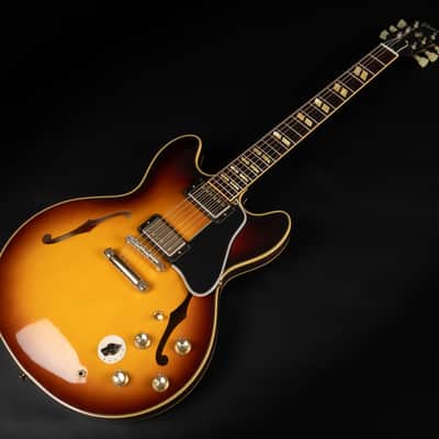 2014 Gibson Custom Shop Memphis ‘64 ES-345TD - Historic Burst VOS | USA Vintage 1964 Reissue Varitone Switch 3.79kg | CoA OHSC image 5