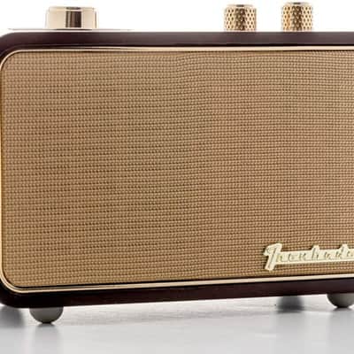 Retro Bluetooth Speaker, Vintage Radio for Home Indoor, Wooden Vintage Style Rechargeable Portable image 2