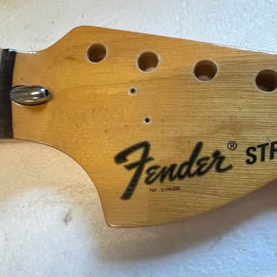 Fender Strat 3 bolt rosewood neck early 70s 1970s image 1