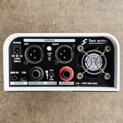 Two Notes Torpedo Captor X 16ohm Stereo Reactive Load Box / Attenuator 2020 - White image 3