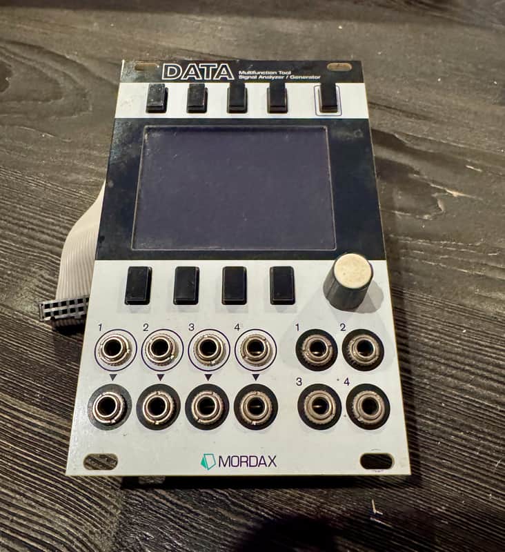 Mordax DATA - Multifuction Tool for Eurorack Silver Panel image 1