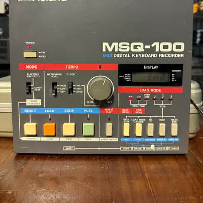 Roland MSQ-100 MIDI Digital Keyboard Recorder 1984 - 1986 - Black