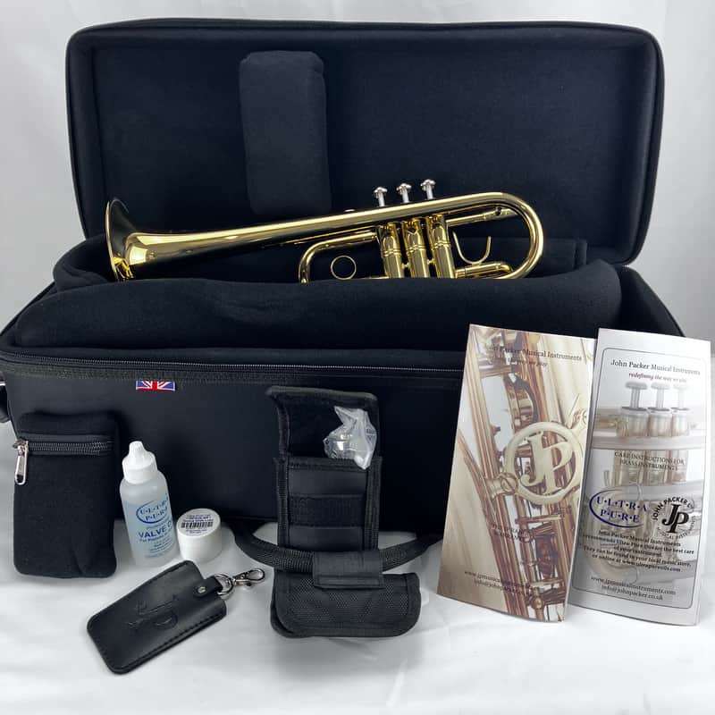 John Packer JP251SW Bb Trumpet — Smith-Watkins Leadpipe — 2 Complete Slide Sets image 1