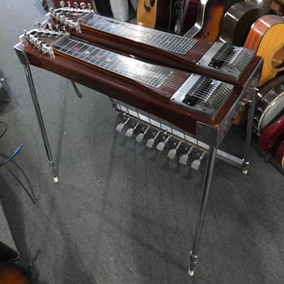 Sho Bud The Professional D10 Double 10 string Pedal Steel Guitar 1972 - Transparent Brown image 1