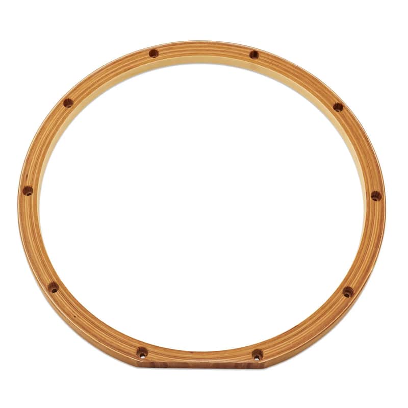 PDP Wood Snare Drum Hoop 14" 10-Lug Batter Side w/Cutouts image 1