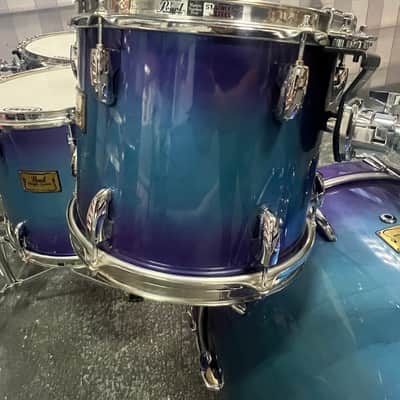 Pearl Masters Custom 5-Piece Drum Set w/ Hardware, Saphire Sunburst image 4