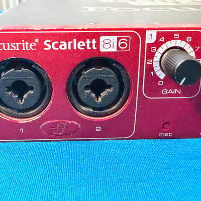 USED Focusrite Scarlett 8i6 1st Gen Read Description image 4