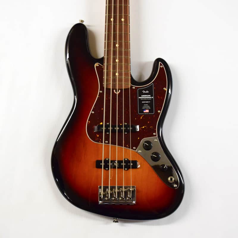 Fender American Professional II Jazz Bass V - 3-Color Sunburst image 1