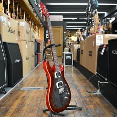 Paul Reed Smith SE Custom 24-08 Electric Guitar Charcoal Cherry Burst w/Padded Gig Bag image 5
