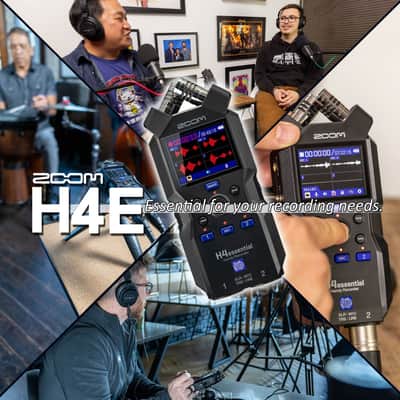 Zoom H4essential 4-Track Handy Recorder + Zoom APH-4e Accessory Pack for H4essential Portable Recorder + SanDisk 128GB Ultra UHS-I microSDXC Memory Card with SD Adapter image 7