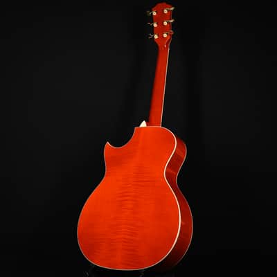 Taylor Doyle Dykes Signature Model w/ Sitka Spruce Top & Big Leaf Maple Back and Sides Acoustic/ Electric- Translucent Orange 2026 (1203096085) image 11