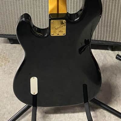 1983 Fender Elite Precision Bass 2- Black - Includes Vintage Hardshell Case image 2