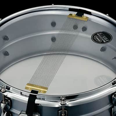 TAMA LAL1455 S.L.P. Sound Lab Project Snaredrum 14x55Zoll aluminium matt image 5