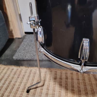 Ludwig Maple 🍁 16x16 Floor Tom 1970's - Black Wrap image 8