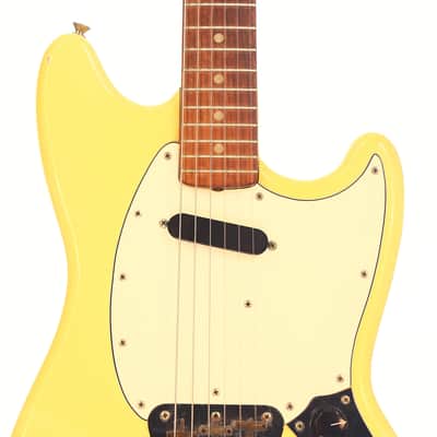 Fender Musicmaster 1973 electric guitar - fantastic little guitar with vintage charm and honest sound and character - check video! image 3