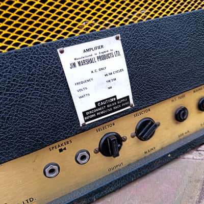 1969 Marshall JMP50 - Original image 8