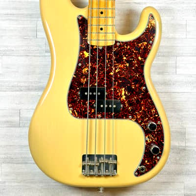 Fender Vintera 50s Precision Bass with Maple Fretboard 2019 - Vintage Blonde image 1