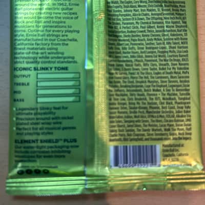 Ernie Ball 2221 Regular Slinky Nickel Electric Guitar Strings (10-46) 2010s - Silver image 2