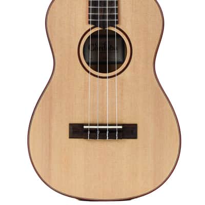 Cordoba 24B Spalted Maple Spruce Baritone Ukulele image 1