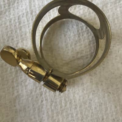 Vintage Selmer Paris Alto Saxophone Ligature and Cap Set - Listing #2 image 6