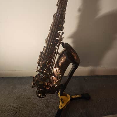 KESSLER Custom Handmade Alto Sax 2016 - Dark Lacquer image 7